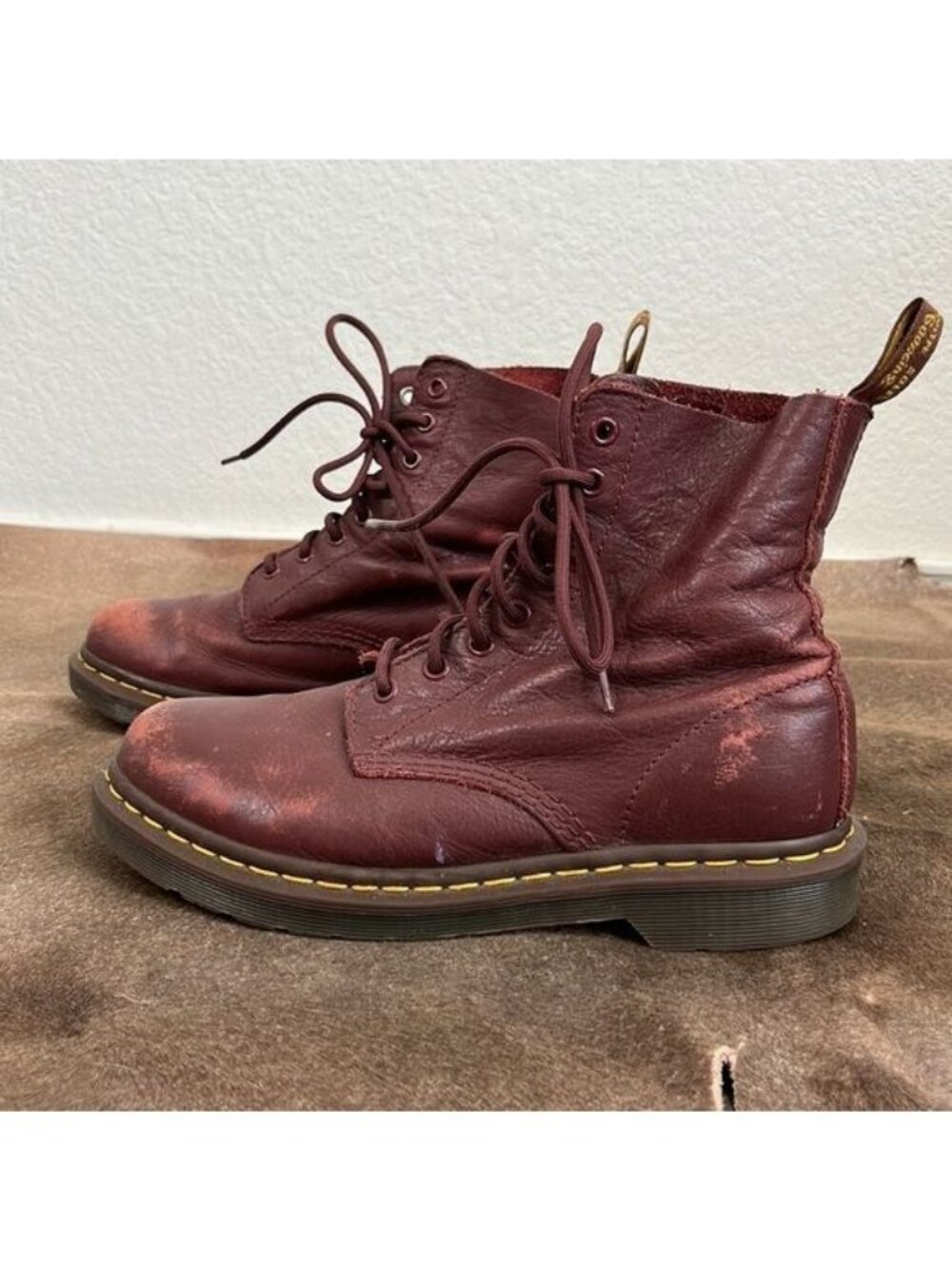 Dr Martens 1460 Pascal SMOOTH LEATHER LACE UP BOOTS